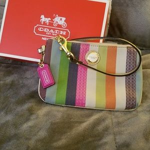 Coach wristlet